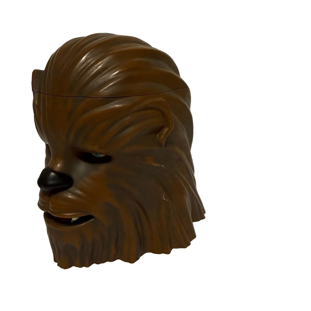 Disney Parks Exclusive Chewbacca Stein Cup with Lid Star Wars Mug 6" Plastic - Picture 10 of 10